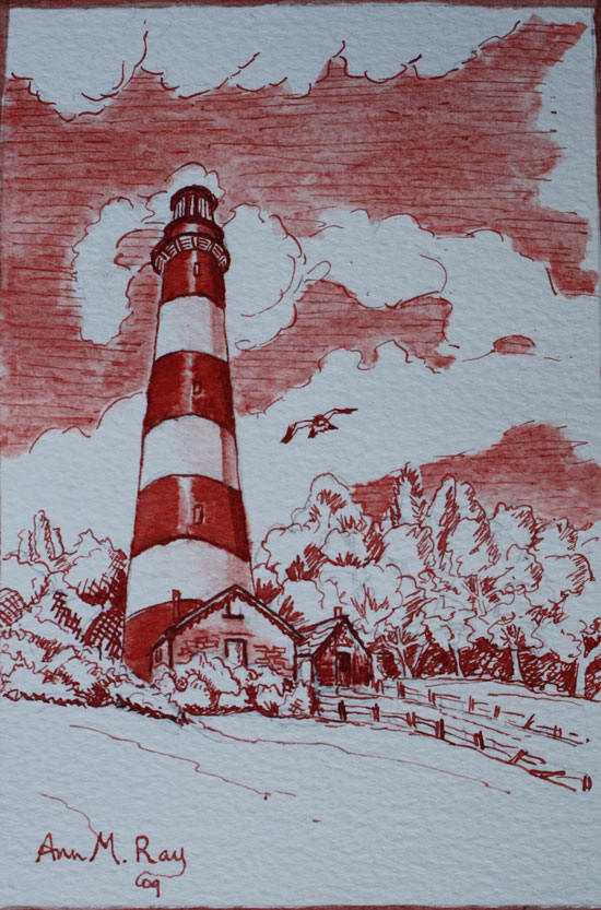 Assateague Lighthouse USA, Ann  Harrison-Ray